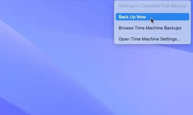 how to back up macbook